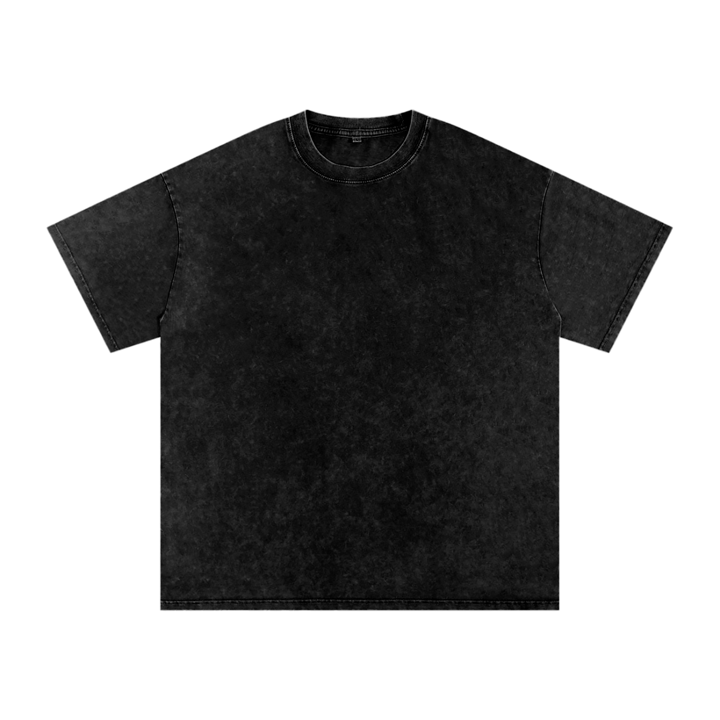 Luc1d Acid Wash Baggy Oversized T-Shirt (Black)